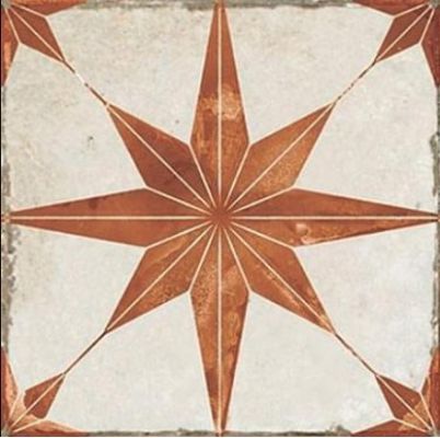 SCINTILLA Paprika Orange Pre-cut 45x45