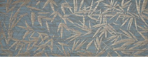SHUI TEAL LEAVES 35x90