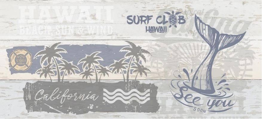 SRG451D Surf Многоцветный 44*20