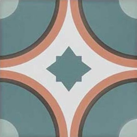 SYNC CIRCLE BLUE 15x15
