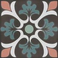 SYNC CLOVER BLUE 15x15