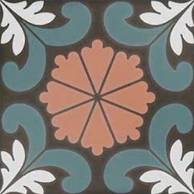 SYNC FLOWER BLUE 15x15