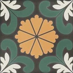 SYNC FLOWER GREEN 15x15