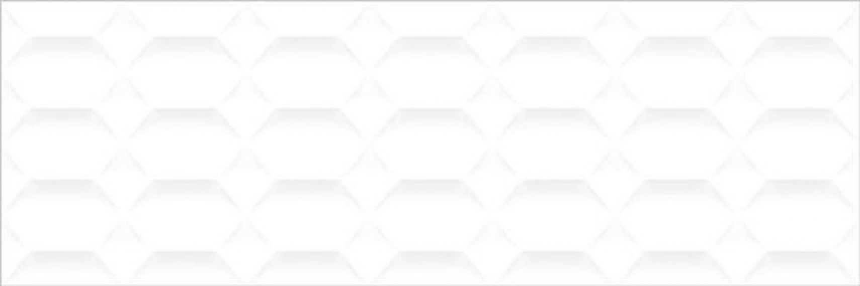 Satin White Hexa 30x90