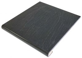 Scalino Lavagna Nera Levigato 9.5мм 30x33