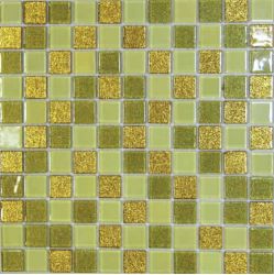 Shine Gold (стекло) 25*25 300*300
