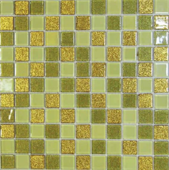 Shine Gold (стекло) 25*25 300*300