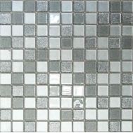 Shine Silver (стекло) 25*25 300*300