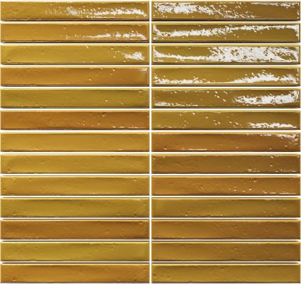 Short Stick Mustard Crackle 29,2x29,5