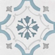 Sirocco Blue Ornate 22,3x22,3