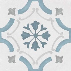 Sirocco Blue Ornate 22,3x22,3