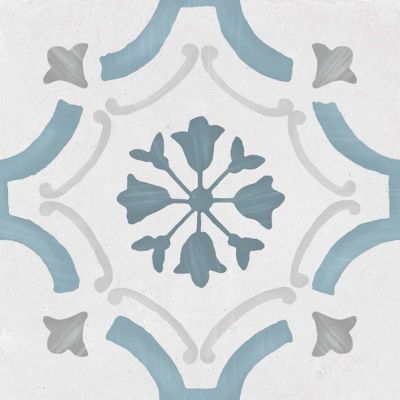 Sirocco Blue Ornate 22,3x22,3