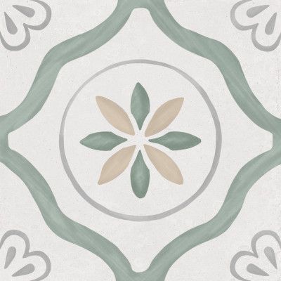 Sirocco Green Petals 22,3x22,3
