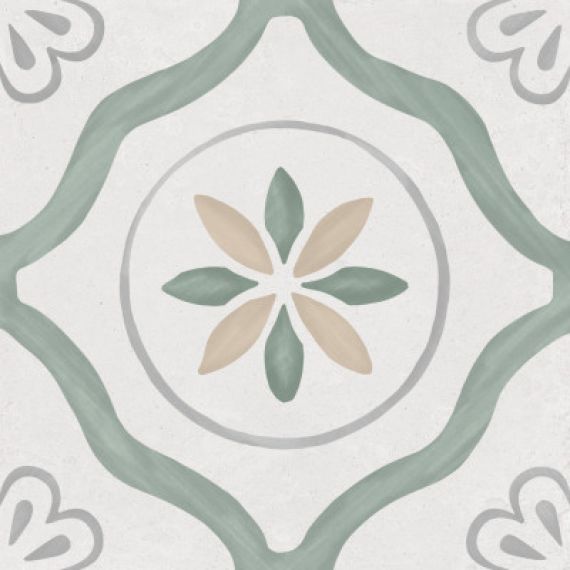 Sirocco Green Petals 22,3x22,3