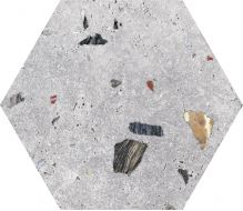 Sonar Silver Hexagonal 22x25