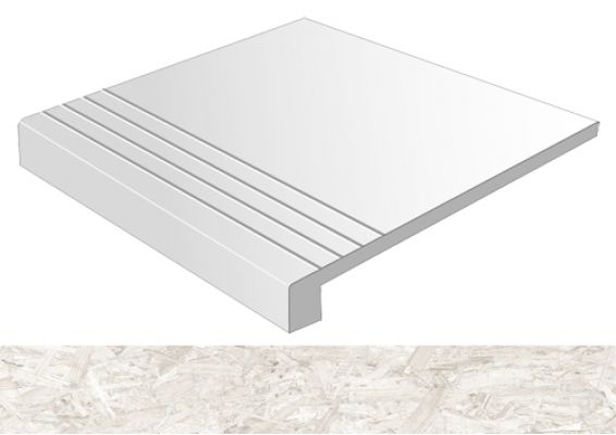 Strand-R gradone Blanco 59.3x119.3