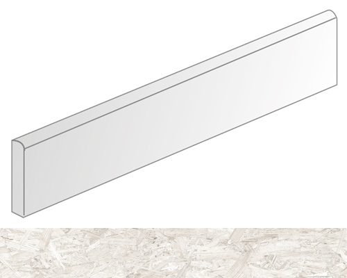 Strand-R rodapie Blanco 59.3x9.4