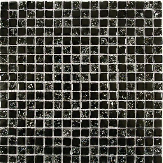 Strike Black (стекло) 15*15 300*300