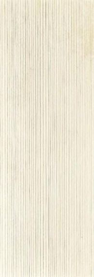 Stripes White rett 35x100