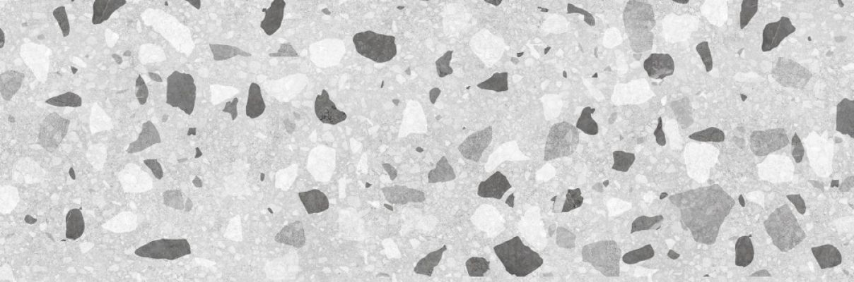 TES091D Terrazzo камушки серый 19,8x59,8