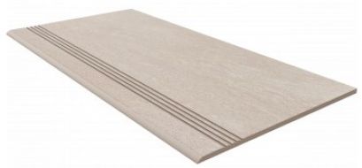 TN00 Ступень Ivory неполированная с насечками 30x60