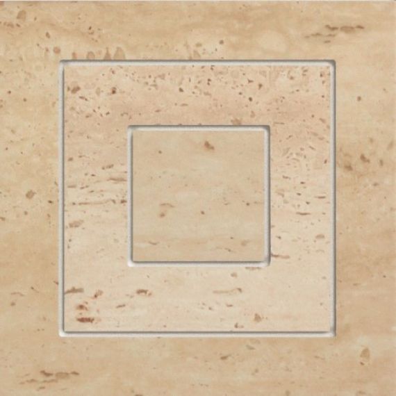 TRAVERTINE 11P naroznik 14,8x14,8