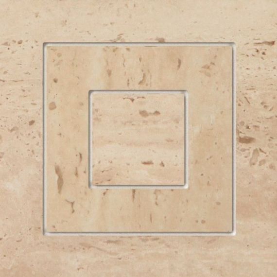 TRAVERTINE 1P naroznik 14,8x14,8