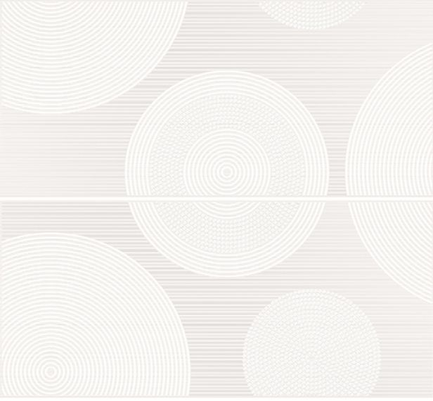 TV2F052 Tiffany панно белый 40x44