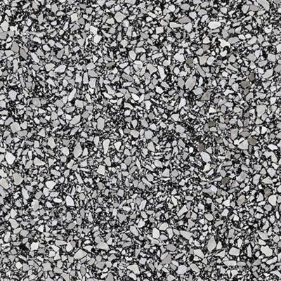 Terrazzo Black Lappato 75.5x75.5