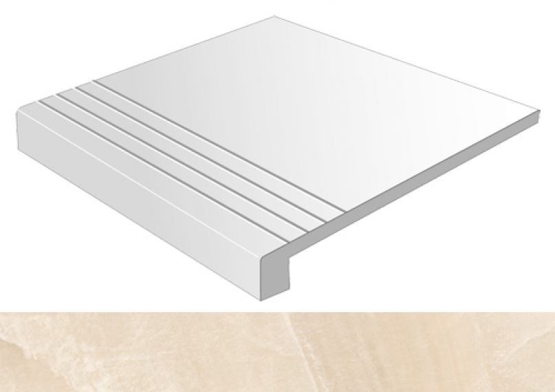 Titan-R gradone Icaro-R Beige 59.3x59.3 