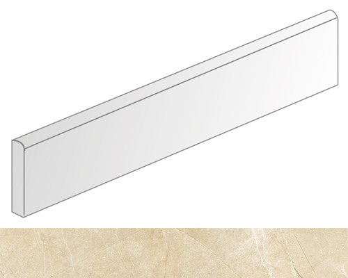 Titan-R rodapie Vero Crema 9.4x59.3
