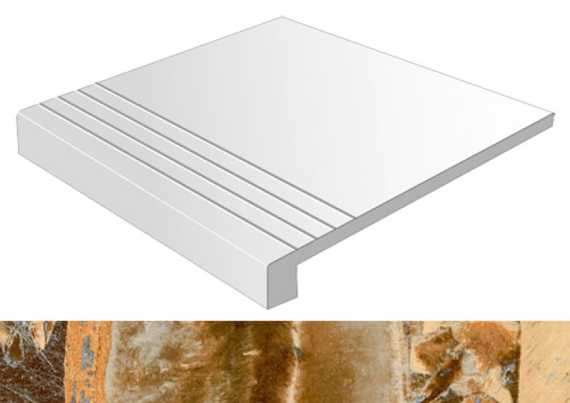 Titan gradone Melte Natural 60x60 