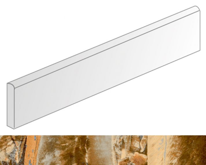 Titan rodapie Melte Natural 9.4x60