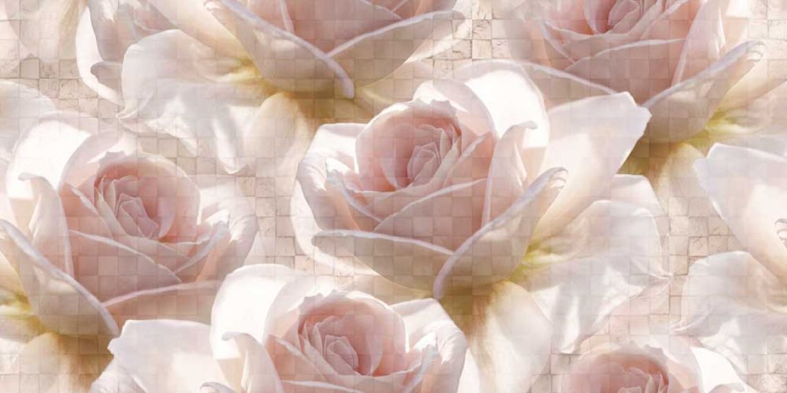 U-RGL-WIE451 Royal Garden Flower Вставка 29,8х59,8