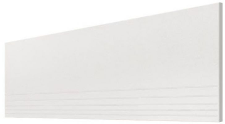 UF001 Белый матовая 120х30