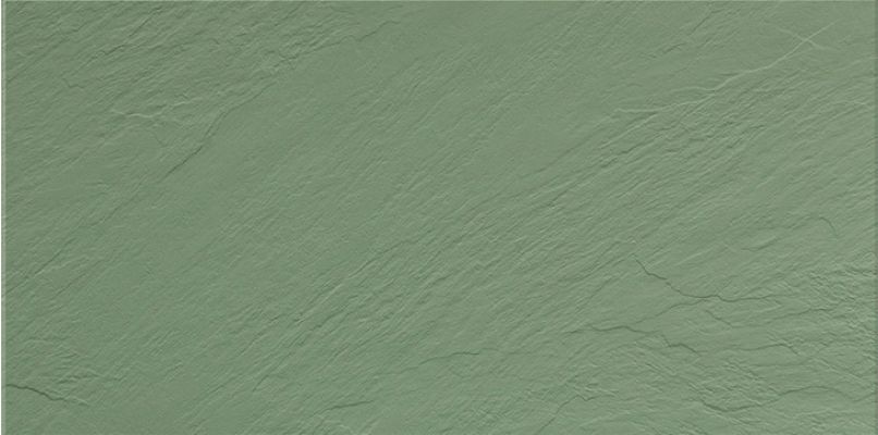 UF007 (зеленый моноколор) рельефный ректифицированный 120х60