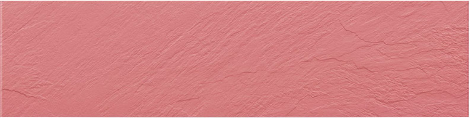 UF023R (насыщенно-красный моноколор) рельефный ректифицированный 120х29,5 