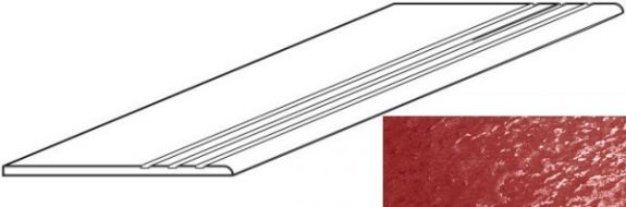 Ultra диаманте красный LR 120x30