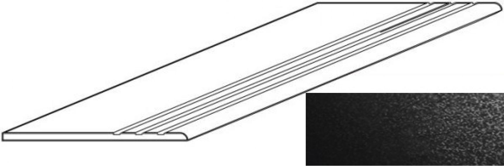Ultra лаго неро LLR 120x30