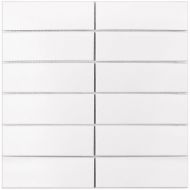 V-VW56000 Мозаика White Matt 4.7x14.7 30х30x6
