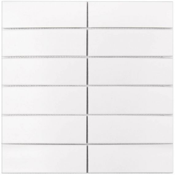 V-VW56000 Мозаика White Matt 4.7x14.7 30х30x6