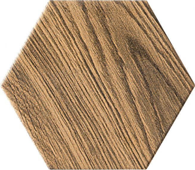 W-Burano wood hex 11x12.5