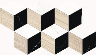 WDVTE333 FLASH Mosaic multicoloured matt 52,5x30