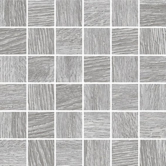WS6O096 Мозаика Woodhouse серый 30x30
