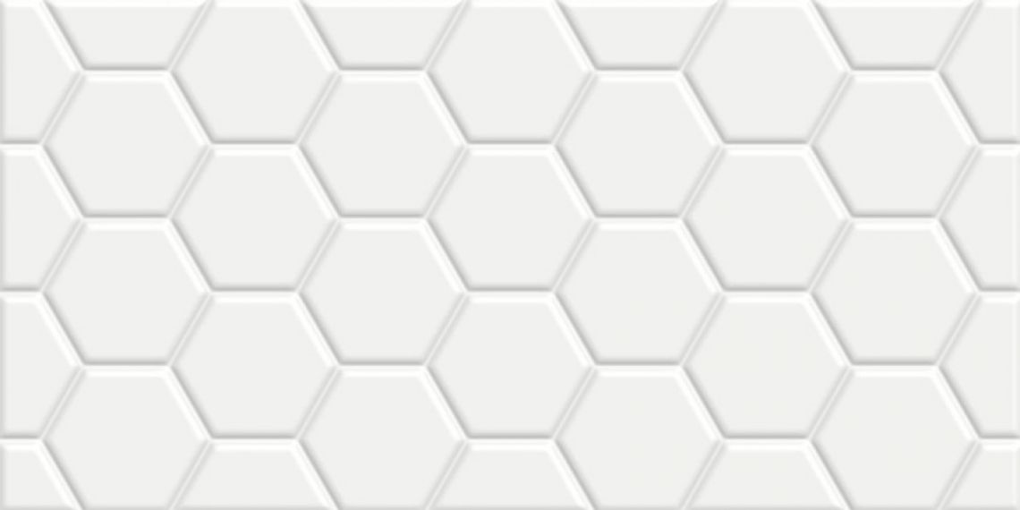 WT36EDW15 Плитка Edelweiss Hexagon White 300x600x9