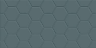 WT36EDW23 Плитка Edelweiss Hexagon Blue 300x600x9
