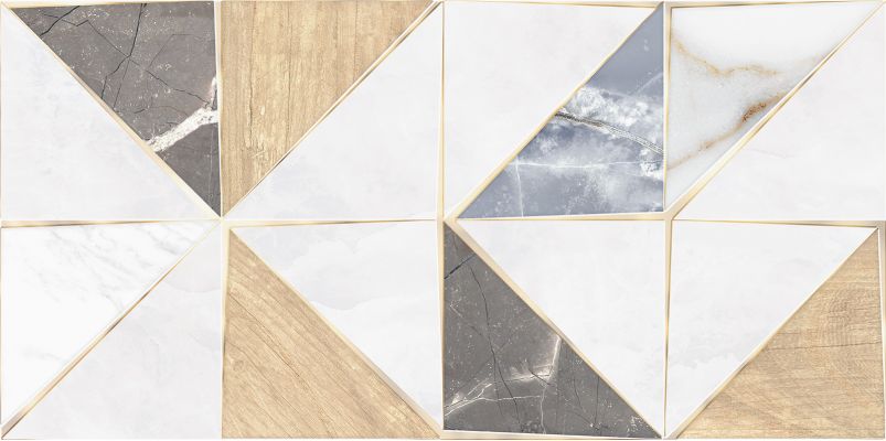 WT9TRI55 Плитка Triangle Mix 249*500*8.5