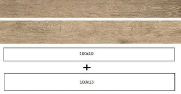 Woodreal Beige 130x1000 / 100х1000 мм