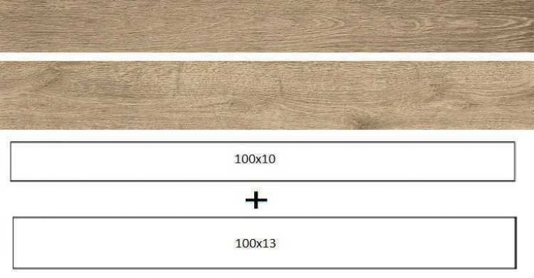 Woodreal Beige 130x1000 / 100х1000 мм