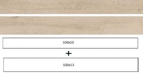 Woodreal Bianco 130x1000 / 100х1000 мм